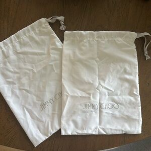 2 jimmy choo dust bags